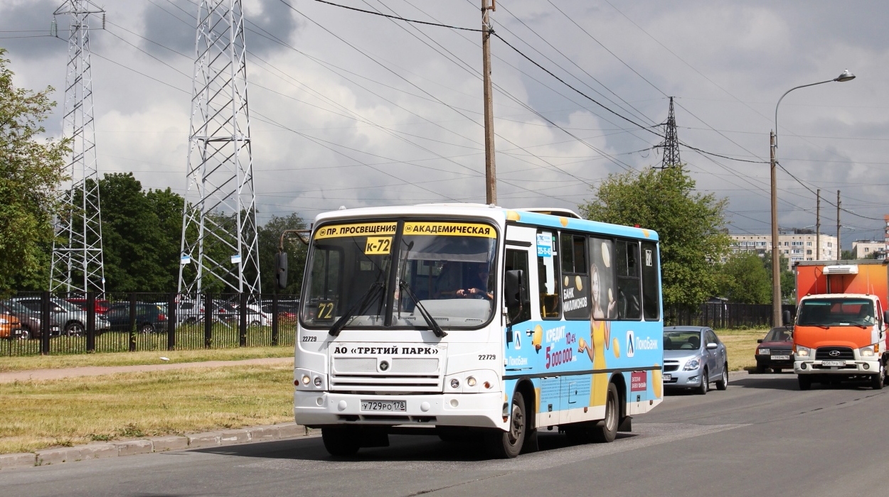 Санкт-Петербург, ПАЗ-320402-05 № У 729 РО 178