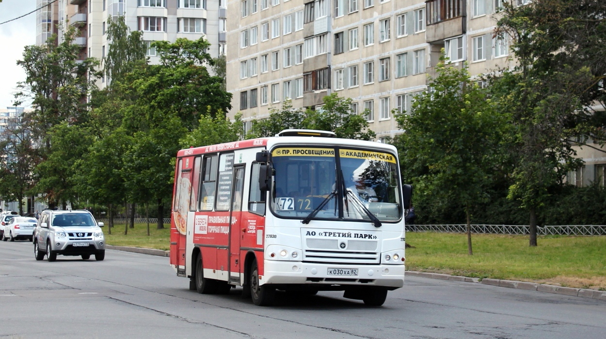 Санкт-Петербург, ПАЗ-320402-05 № К 030 ХА 82