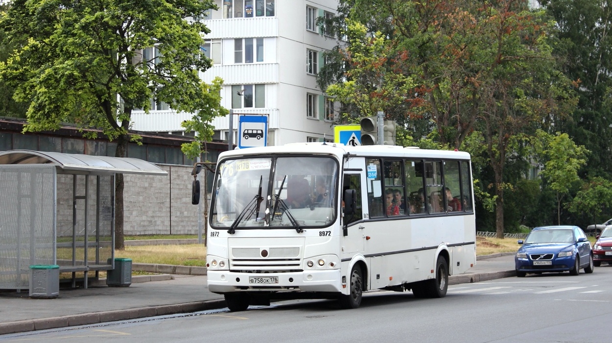 Санкт-Петербург, ПАЗ-320412-05 № 8972