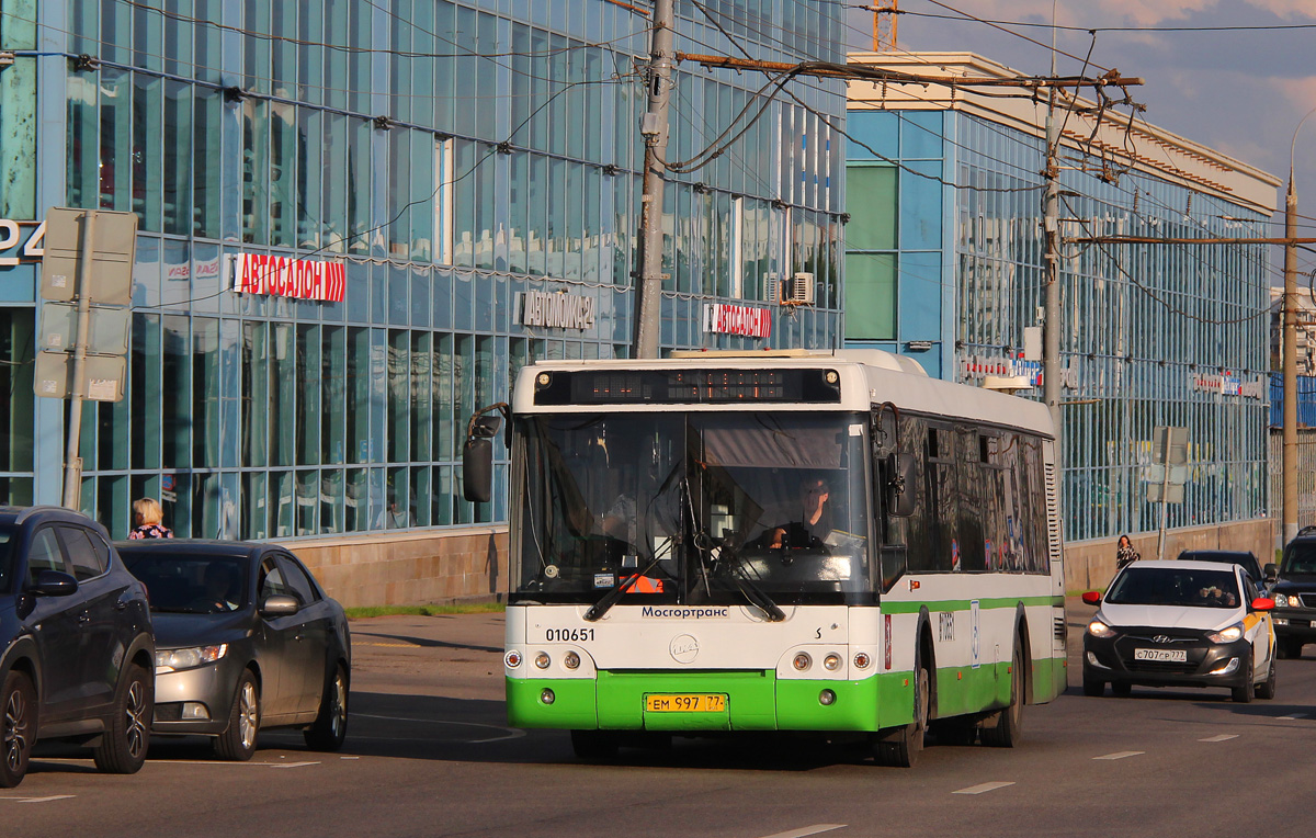 Москва, ЛиАЗ-5292.21 № 010651