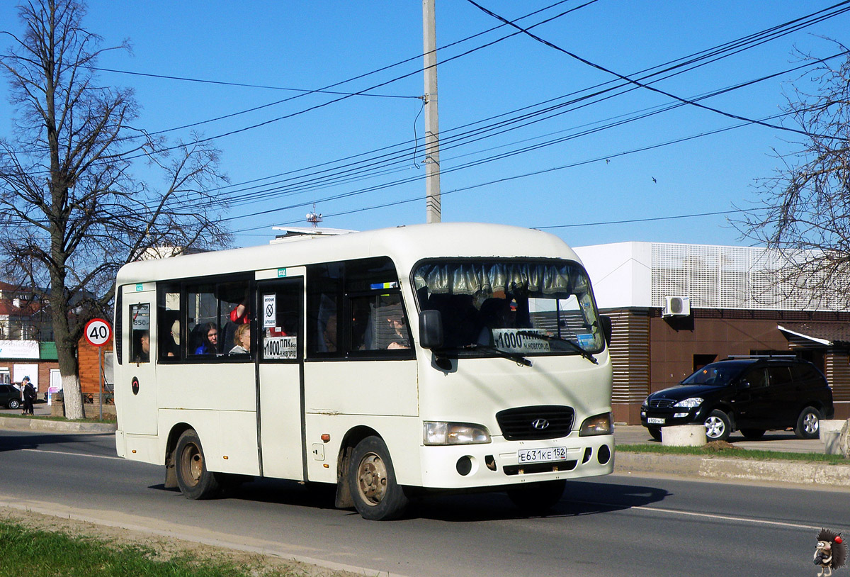 Нижегородская область, Hyundai County SWB C08 (РЗГА) № Е 631 КЕ 152