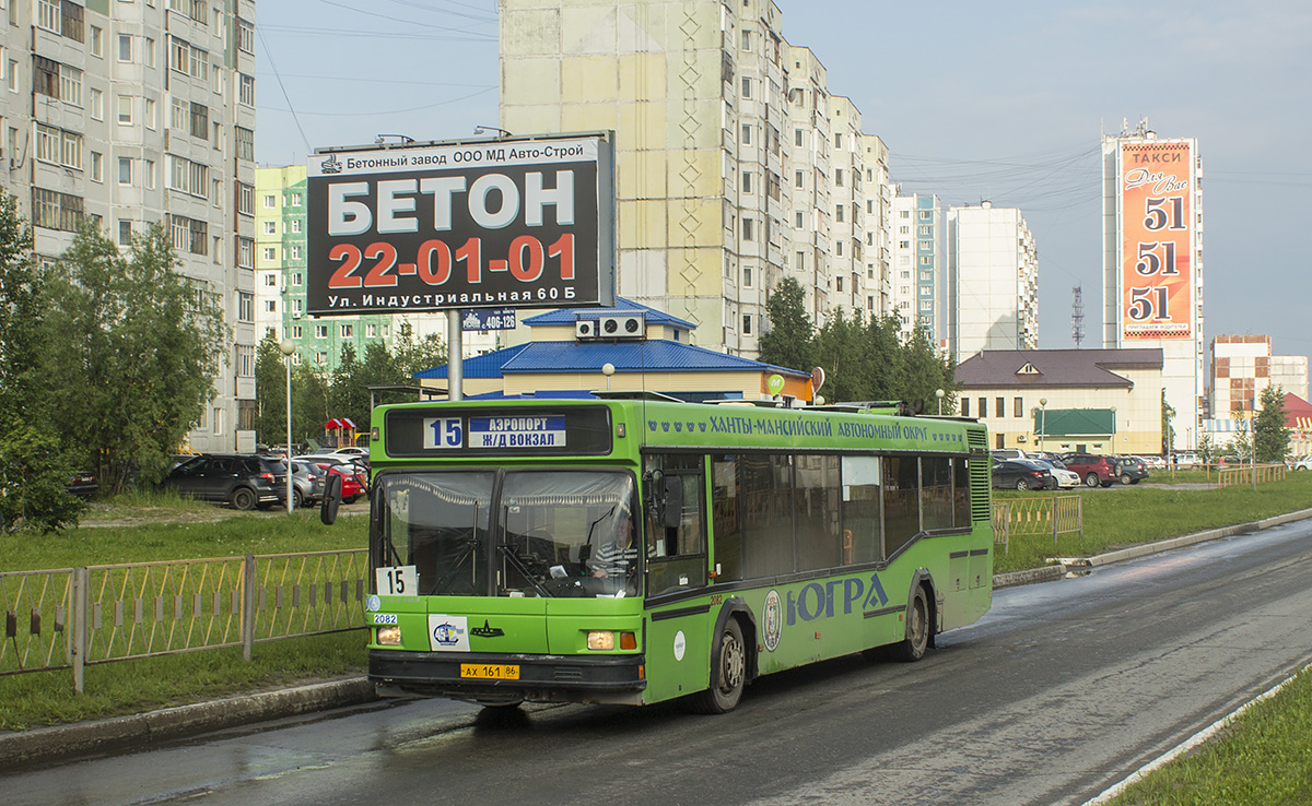 Ханты-Мансийский АО, МАЗ-103.075 № 2082 — Фото — Автобусный транспорт