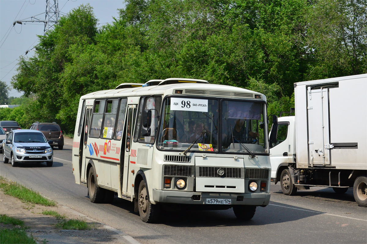 Krasnoyarsk region, PAZ-4234 # А 579 НЕ 124