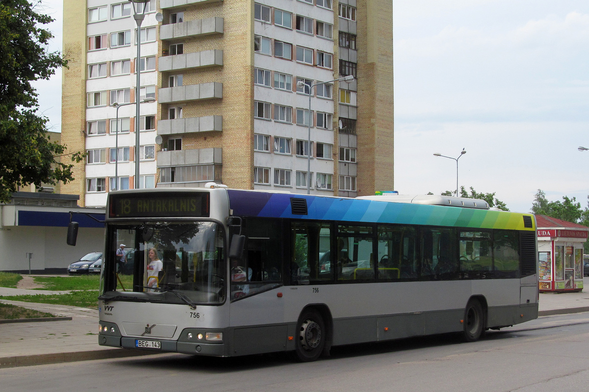 Литва, Volvo 7700 № 756