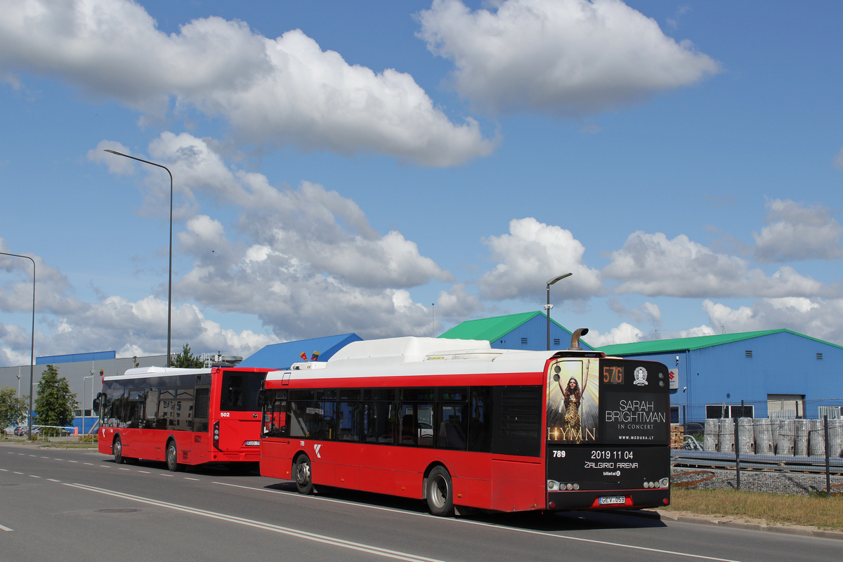 Литва, Solaris Urbino III 12 CNG № 789