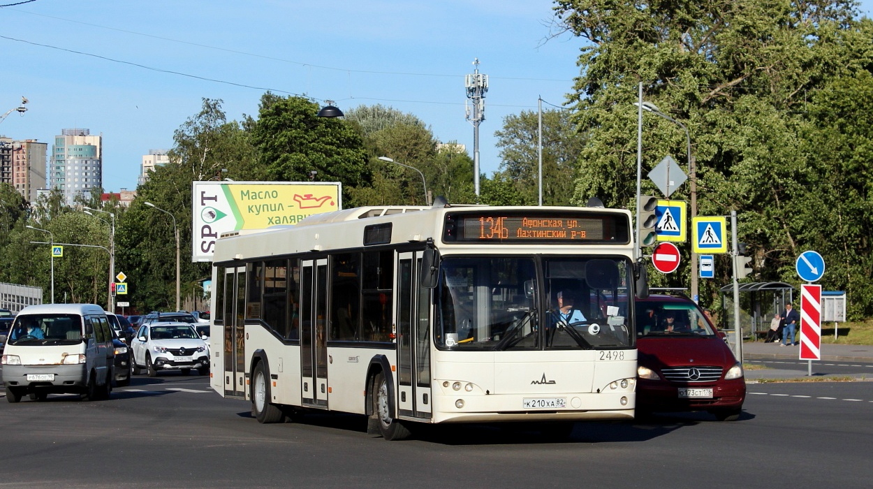 Санкт-Петербург, МАЗ-103.486 № 2498