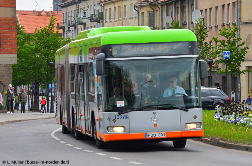 Литва, Mercedes-Benz O530G Irvine Citaro G CNG № 123