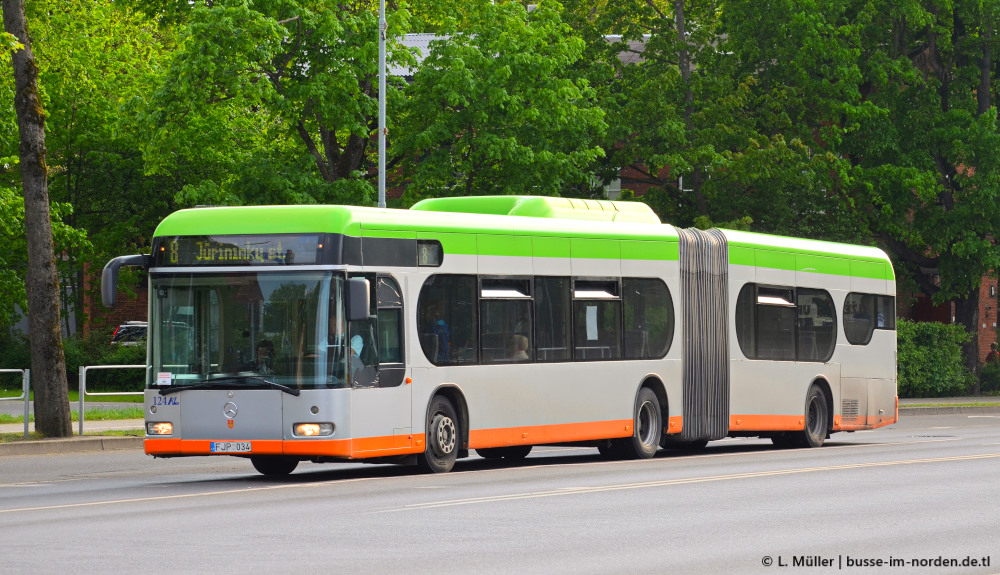 Литва, Mercedes-Benz O530G Irvine Citaro G CNG № 124