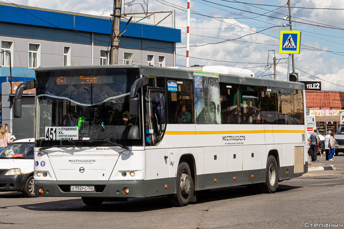 Maskavas reģionā, LiAZ-5250 № Х 192 РС 750