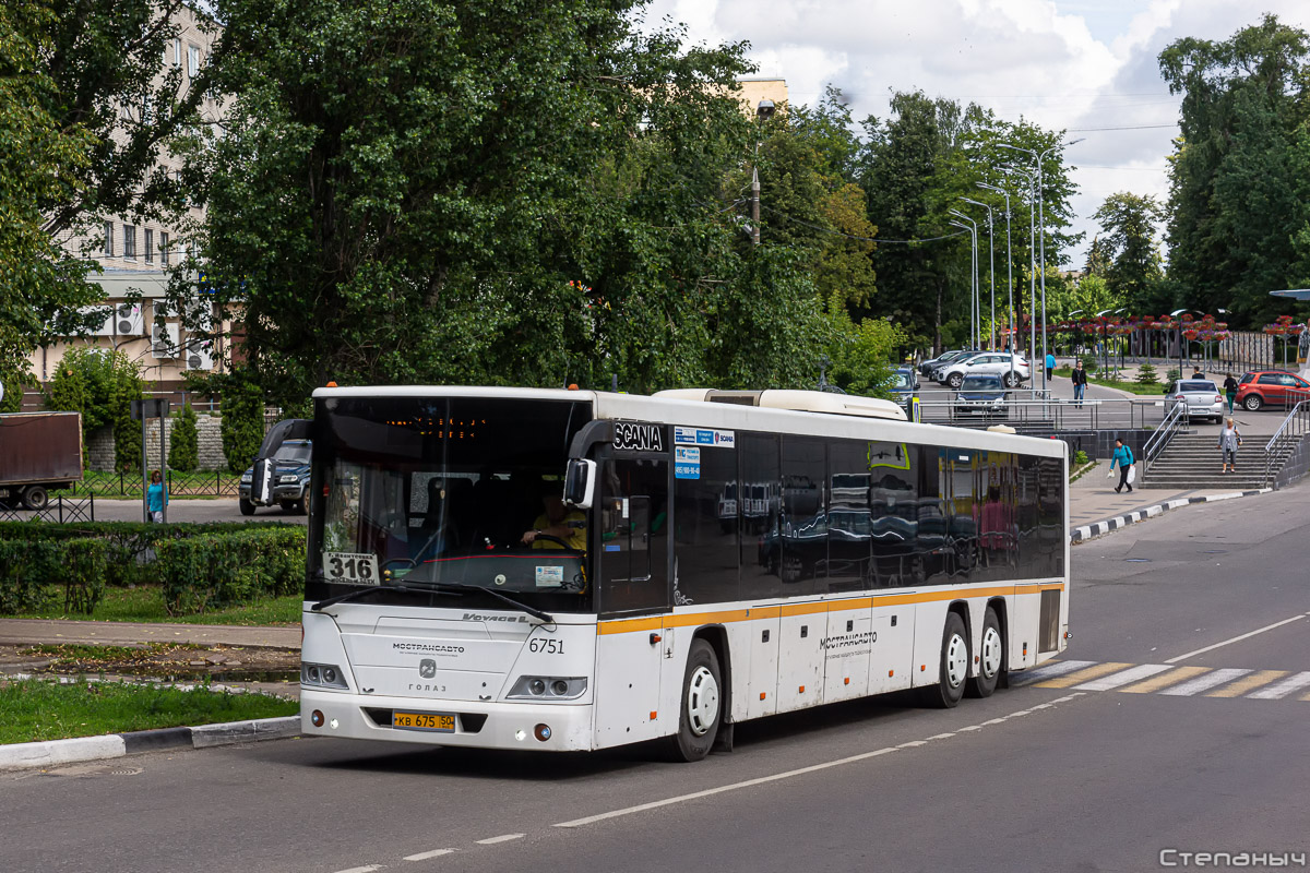 Obwód moskiewski, GolAZ-622810-10 Nr 6751