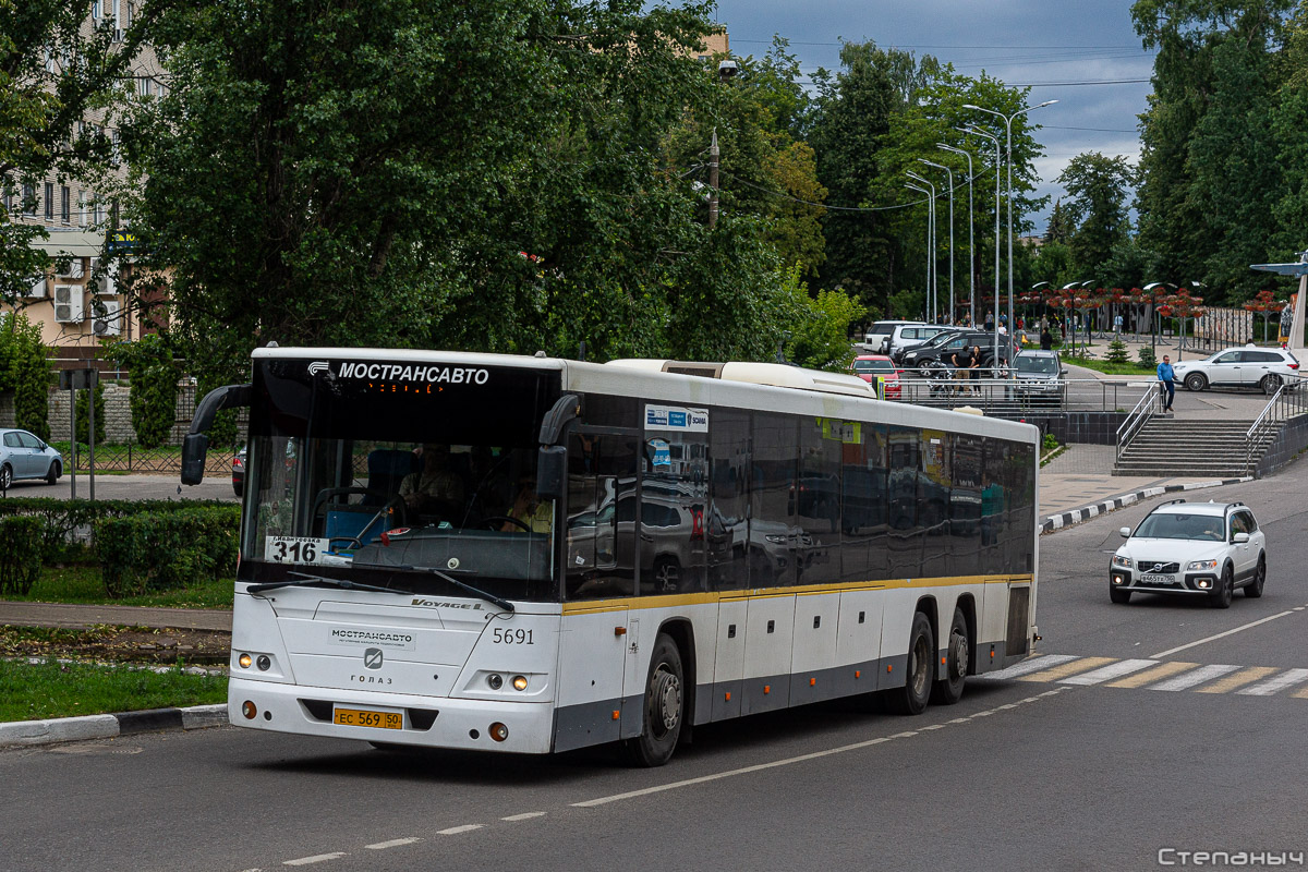 Московская область, ГолАЗ-622810-10 № 5691