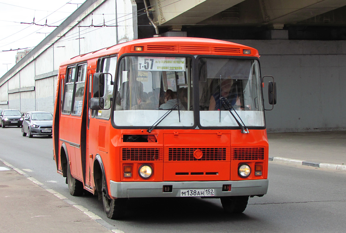 Нижегородская область, ПАЗ-32054 № М 138 АН 152