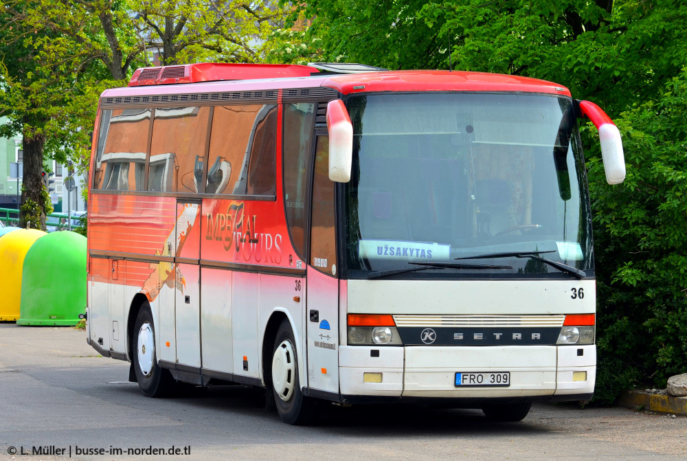 Litvánia, Setra S309HD sz.: 36