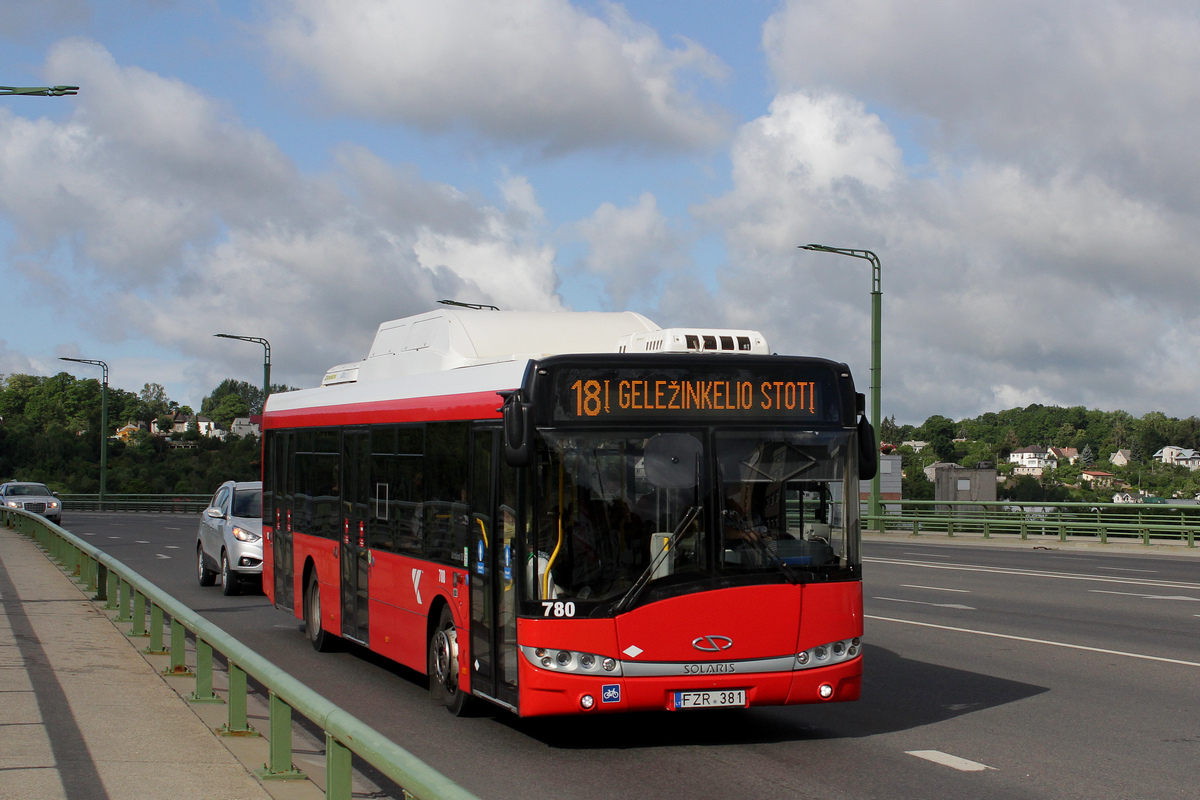 Литва, Solaris Urbino III 12 CNG № 780