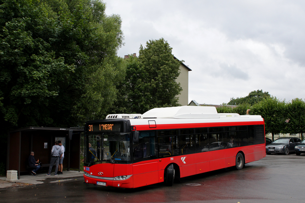 Литва, Solaris Urbino III 12 CNG № 791