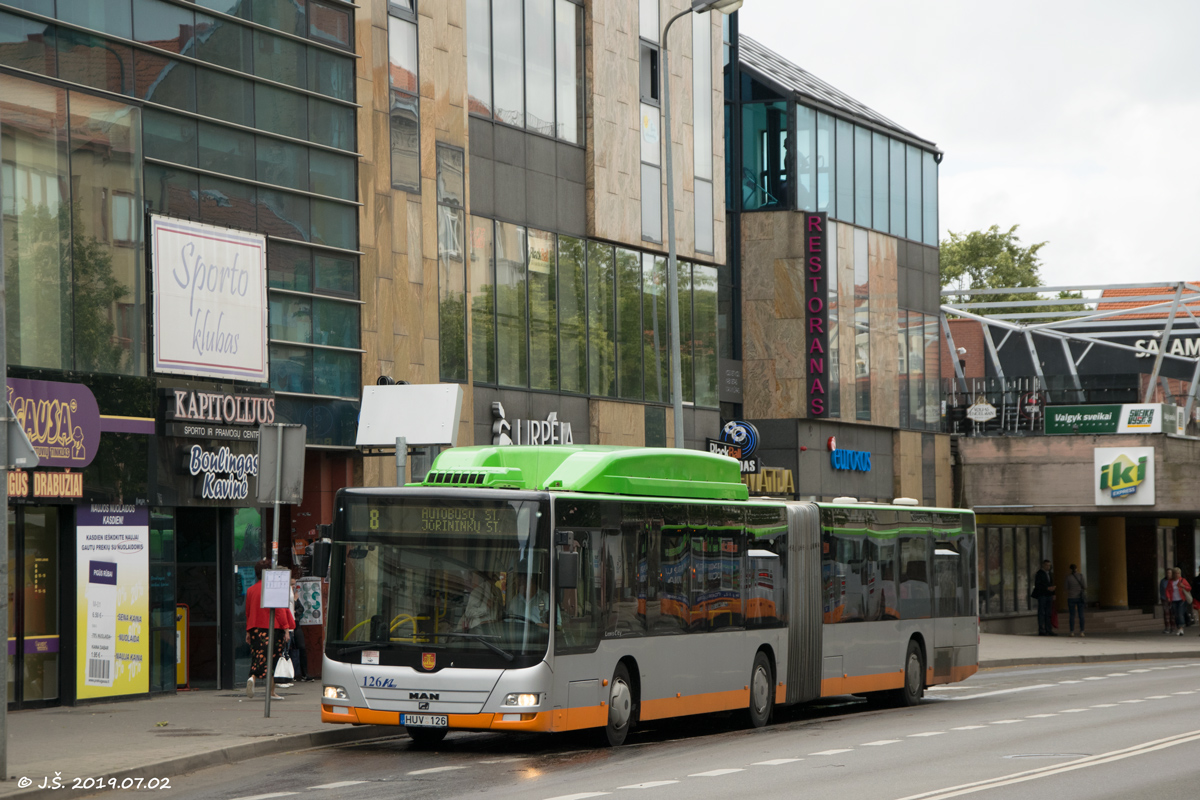 Литва, MAN A23 Lion's City G NG313 CNG № 126