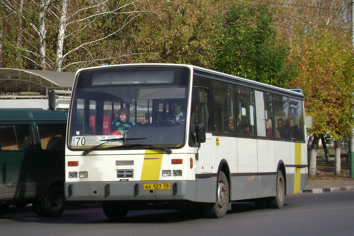 Пензенская область, Van Hool A600 № АХ 127 58