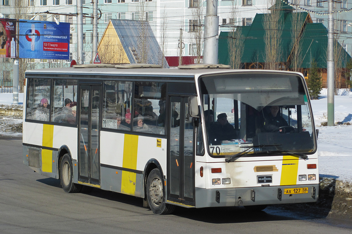 Пензенская область, Van Hool A600 № АХ 127 58