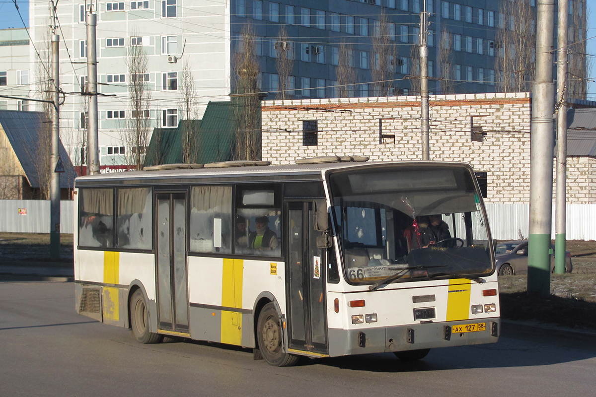 Пензенская область, Van Hool A600 № АХ 127 58