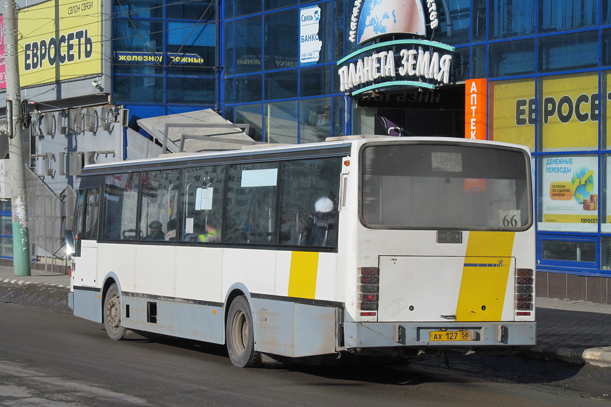 Пензенская область, Van Hool A600 № АХ 127 58