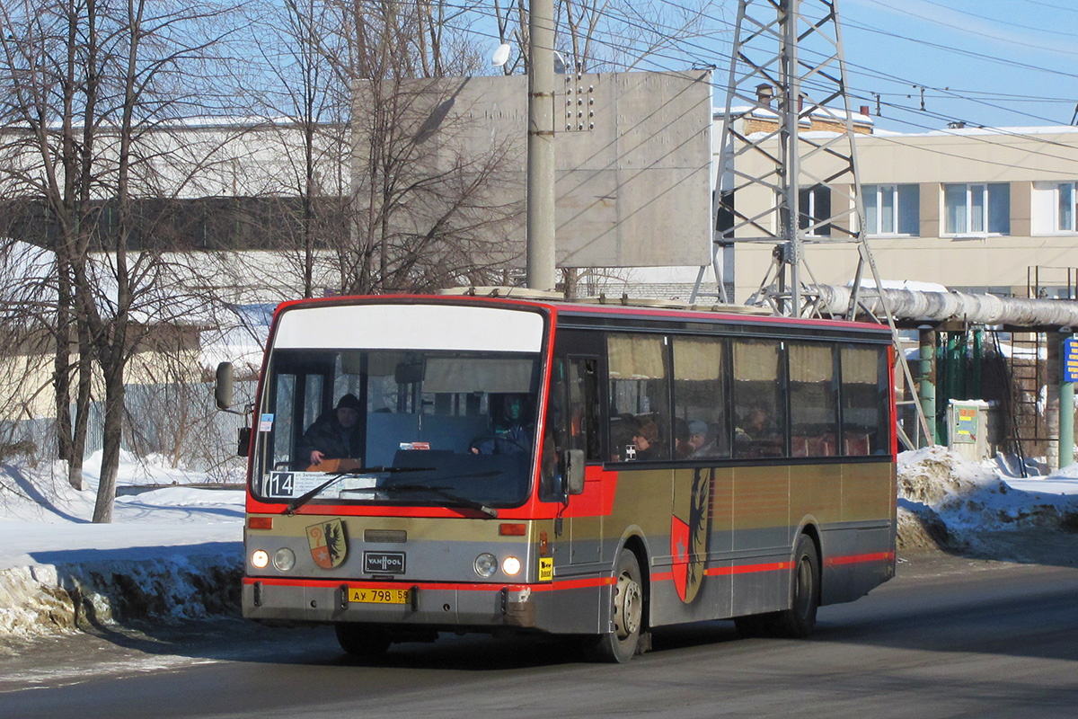 Пензенская область, Van Hool A600 № АУ 798 58