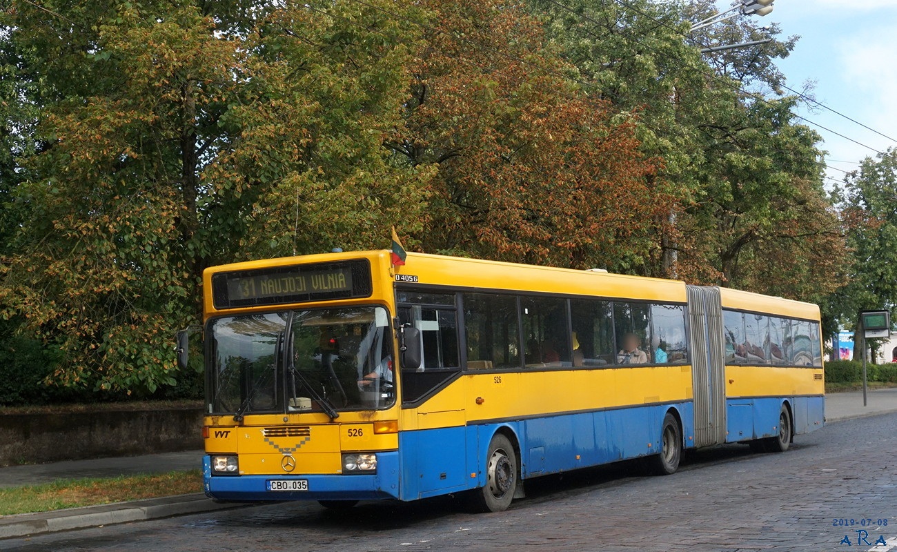 Литва, Mercedes-Benz O405G № 526