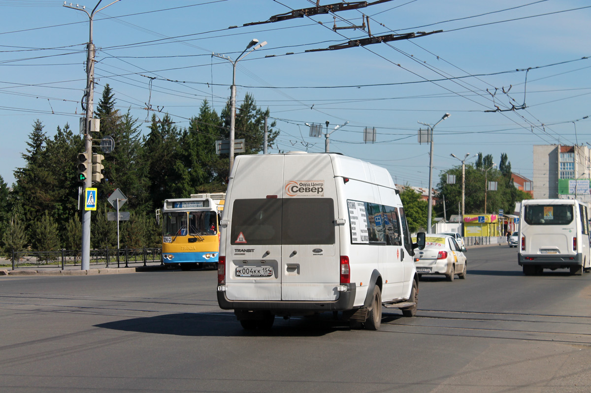 Omsk region, Nizhegorodets-222709  (Ford Transit) Nr. К 004 КК 154