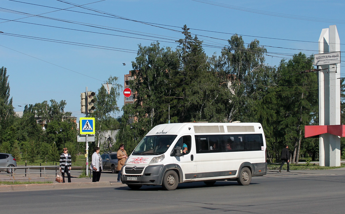 Омская вобласць, Нижегородец-2227W (Citroёn Jumper) № С 958 ТО 55