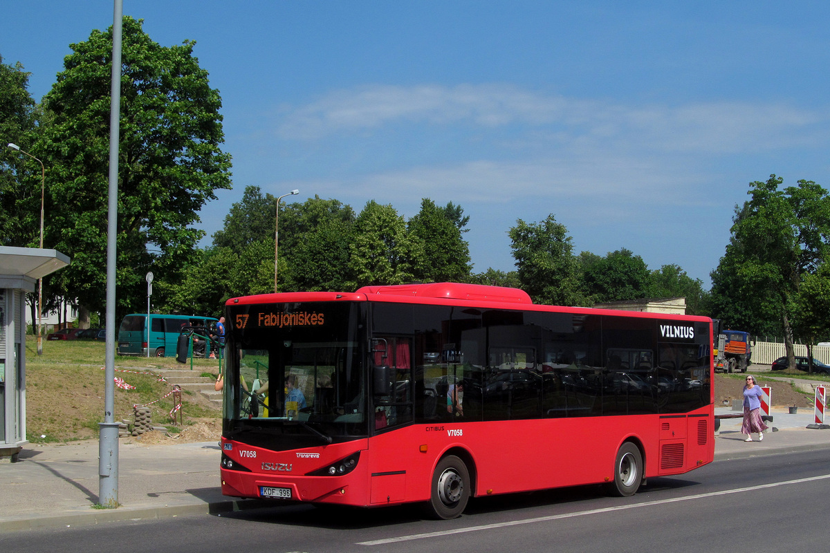 Литва, Anadolu Isuzu Citibus (Yeni) № V7058