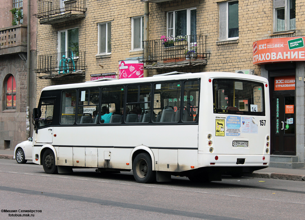 Ленинградская область, ПАЗ-320412-05 "Вектор" № 157