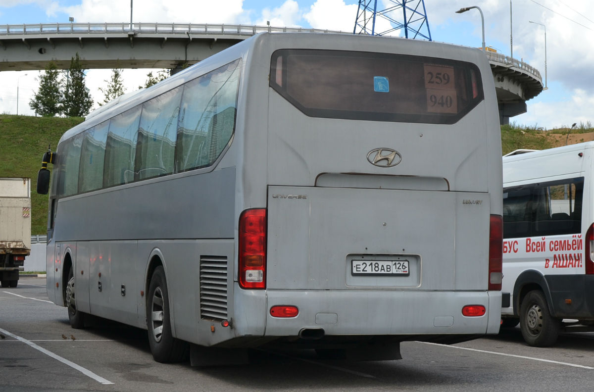 Ставропольский край, Hyundai Universe Space Luxury № Е 218 АВ 126