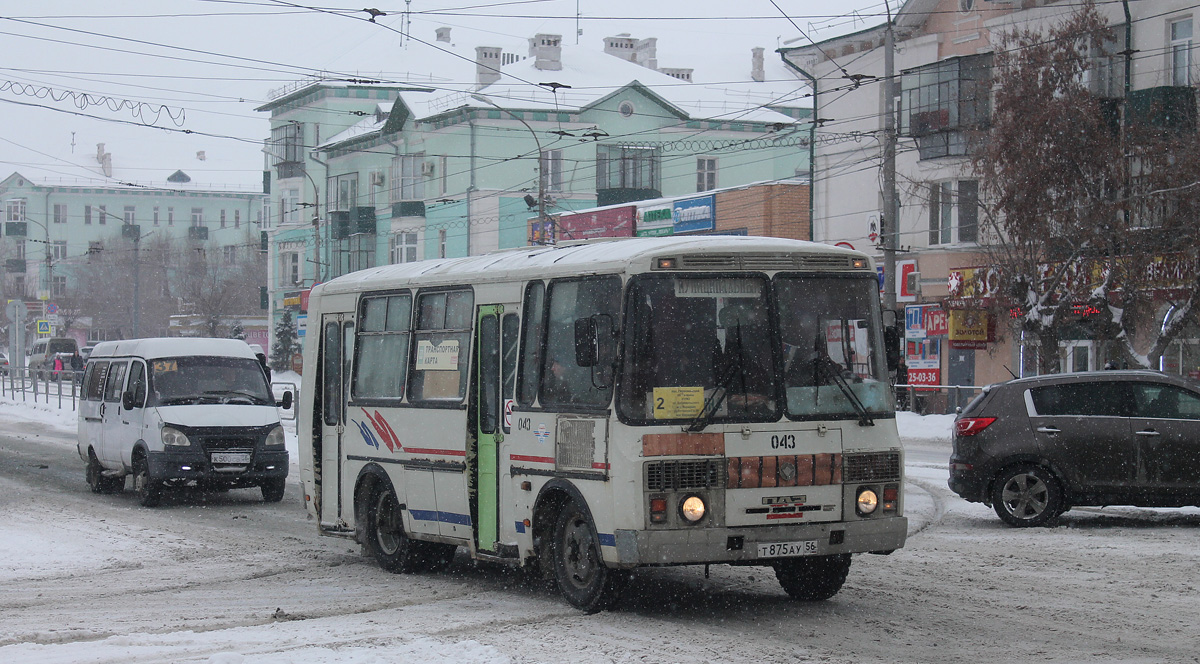 Оренбургская область, ПАЗ-32054 № 043