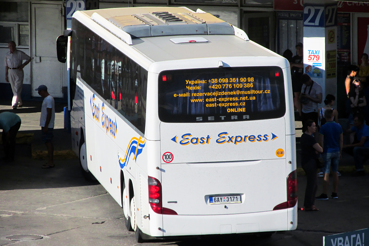 Чехия, Setra S417GT-HD № 6AY 3171