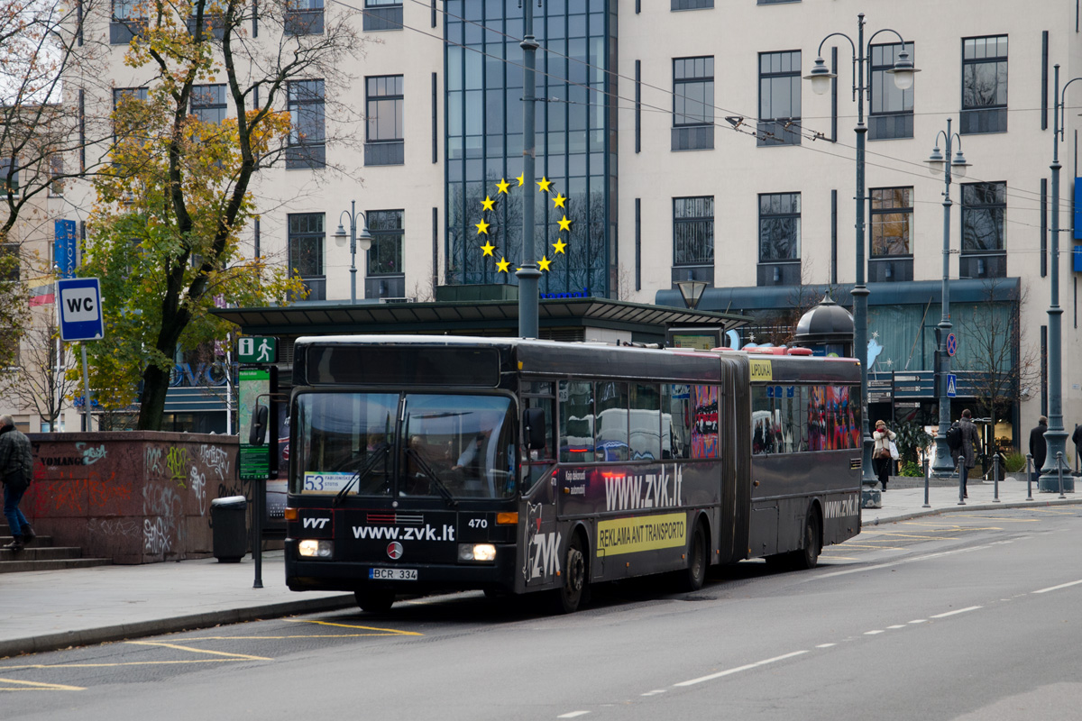 Литва, Mercedes-Benz O405G № 470