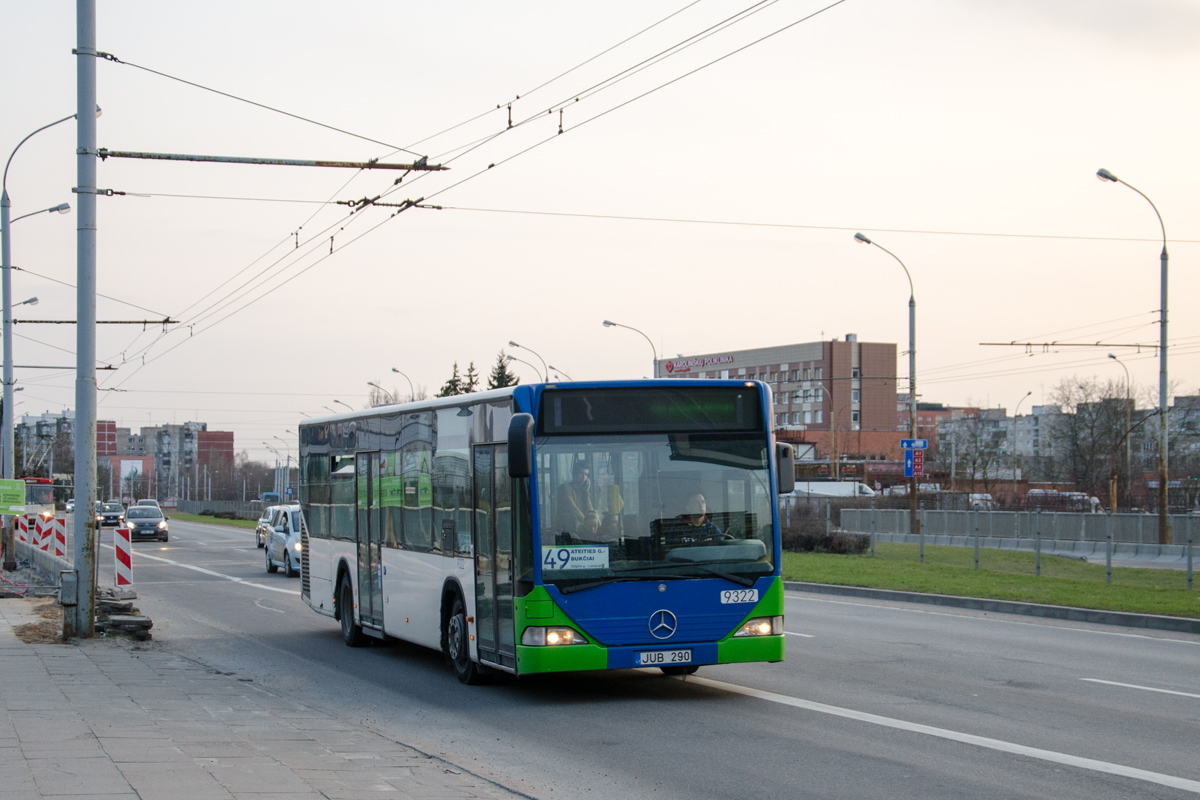 Литва, Mercedes-Benz O530 Citaro № 9322