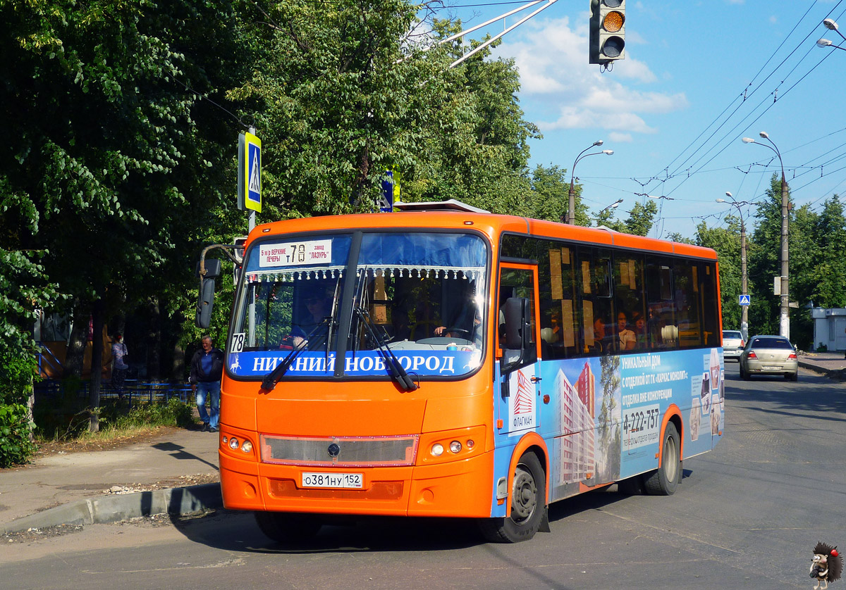 Нижегородская область, ПАЗ-320414-05 "Вектор" № О 381 НУ 152