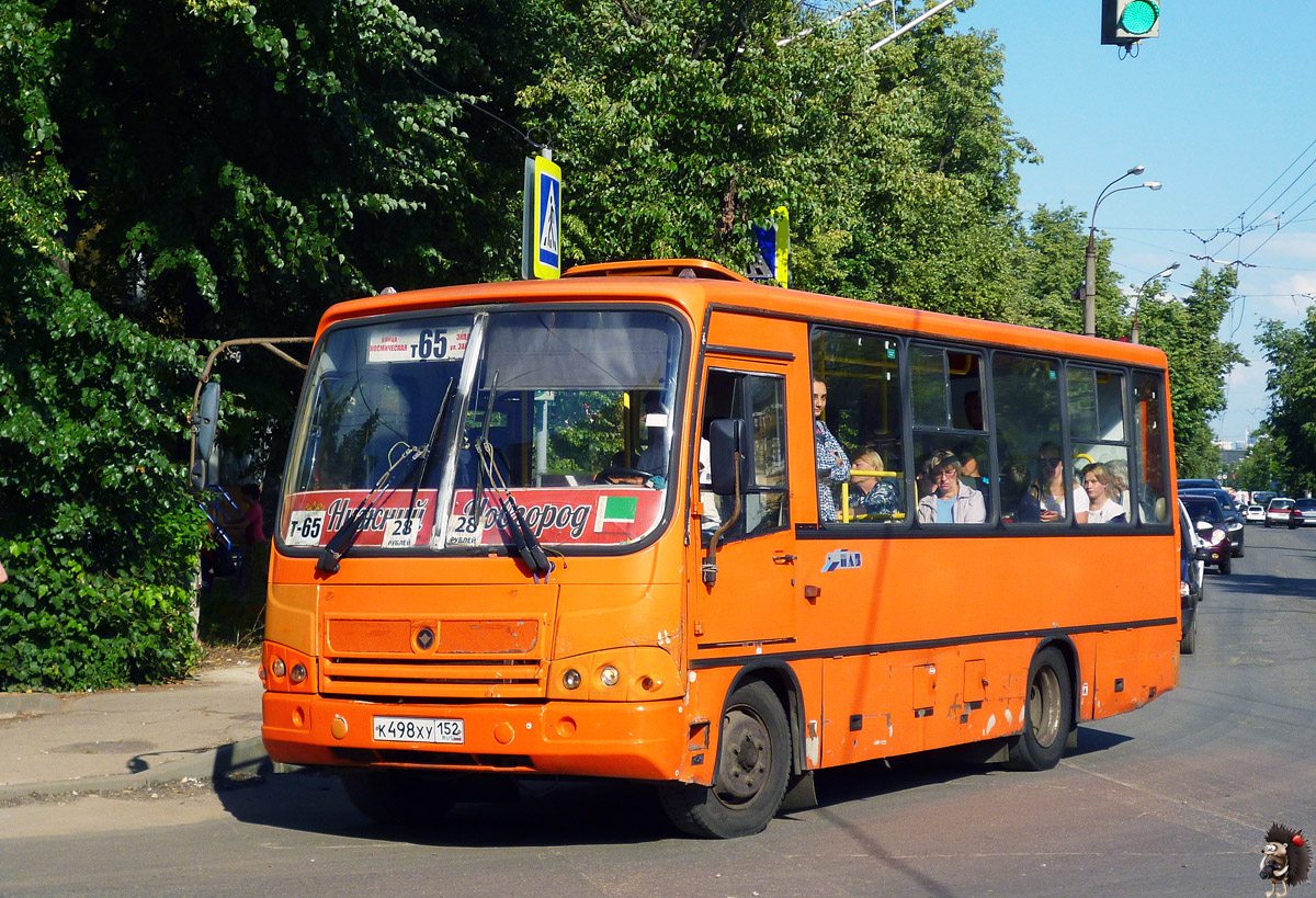 Нижегородская область, ПАЗ-320402-05 № К 498 ХУ 152