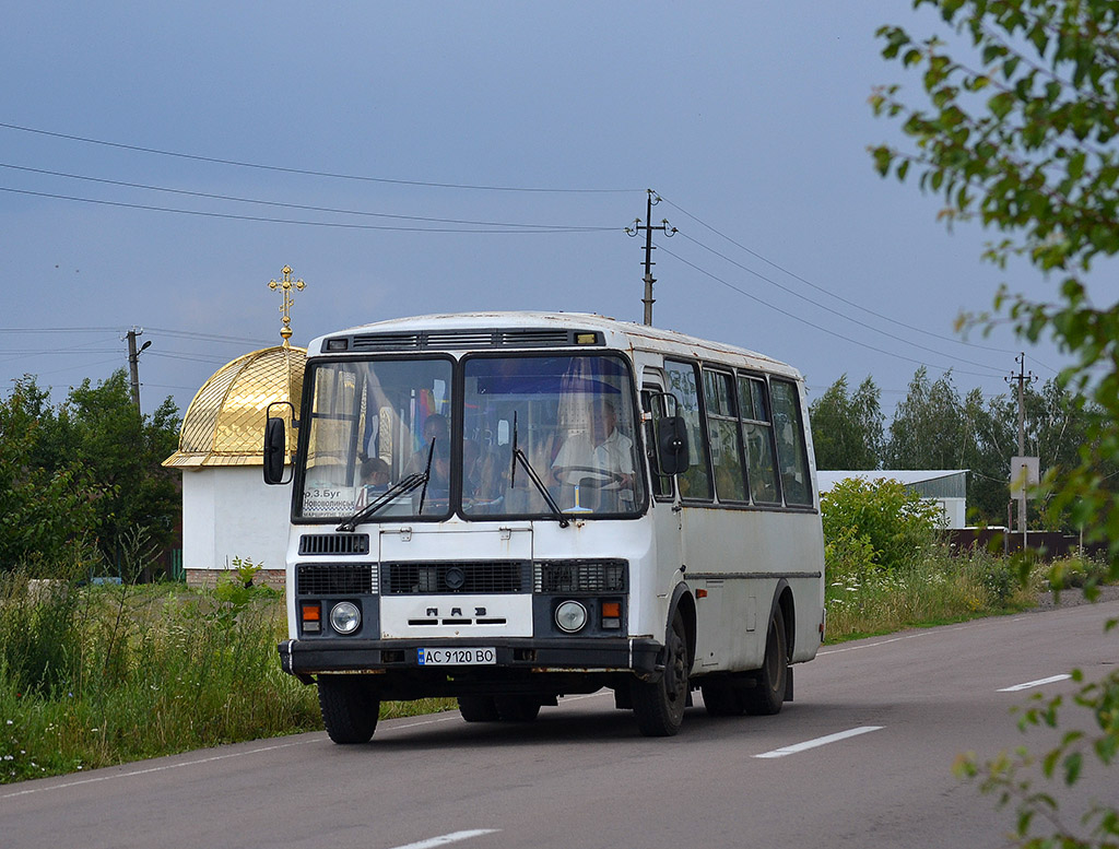 Волынская область, ПАЗ-32054 № AC 9120 BO