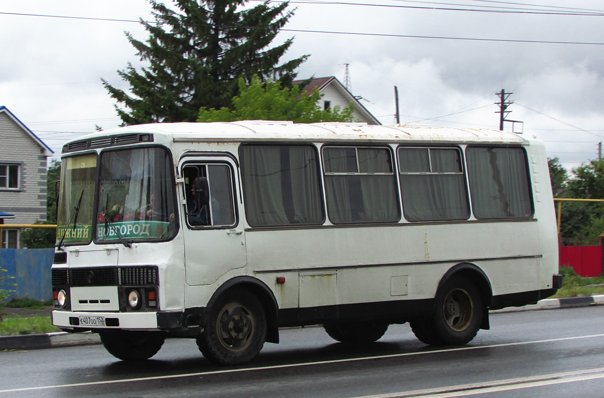 Нижегородская область, ПАЗ-3205-110 № Е 407 ОО 152