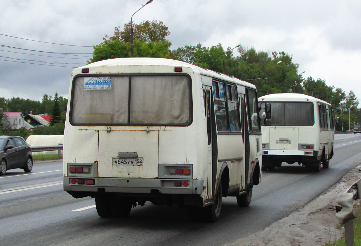 Nizhegorodskaya region, PAZ-32054 Nr. А 645 УА 152