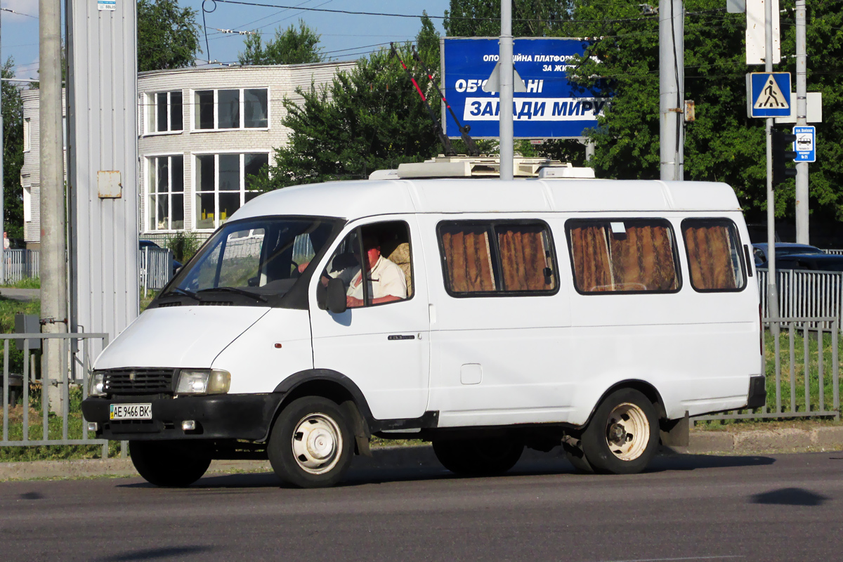 Днепропетровская область, ГАЗ-3221 (Y7D) № AE 9466 BK