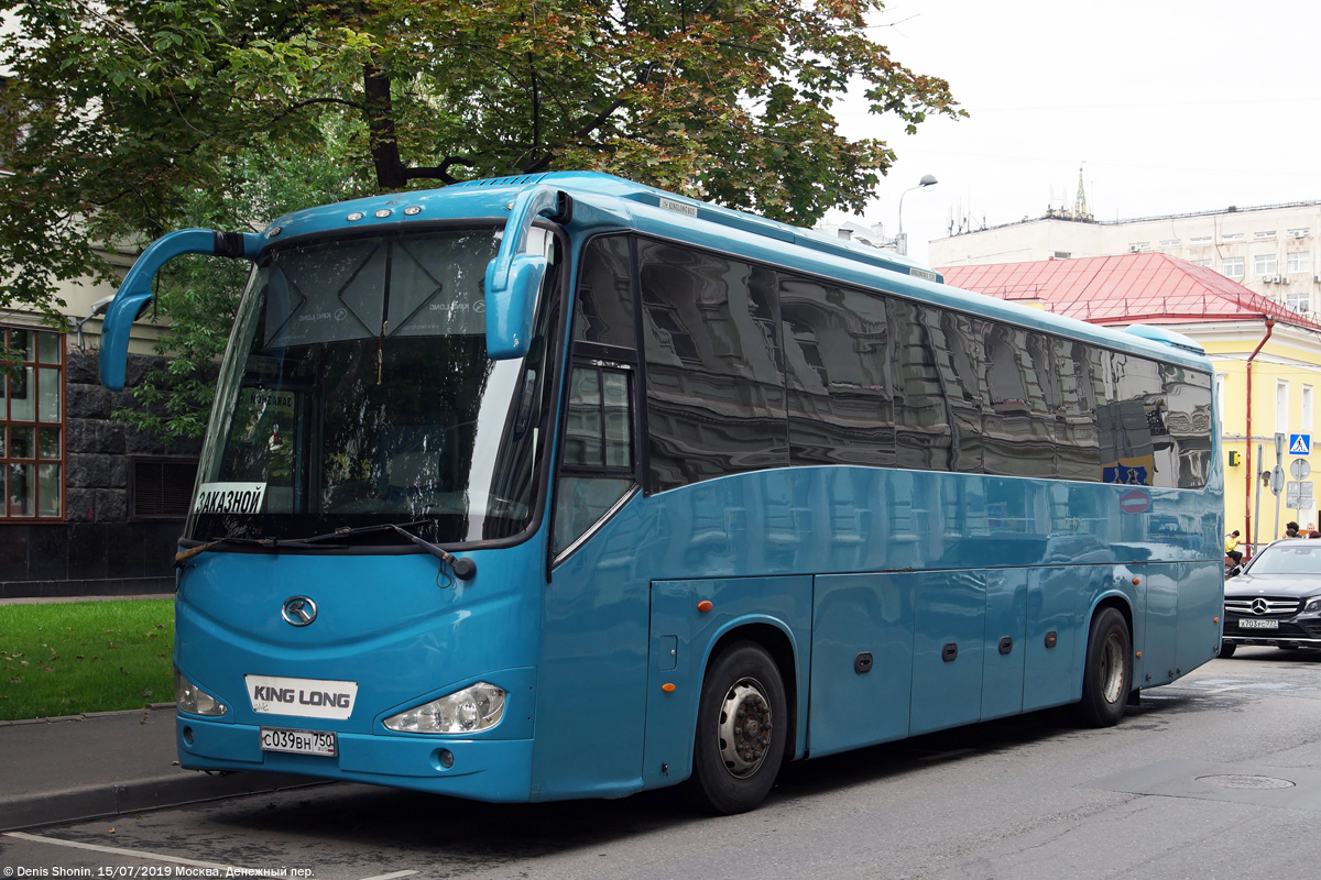 Москва, King Long XMQ6127C № С 039 ВН 750