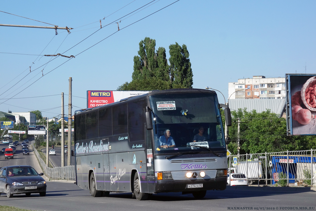 Республика Крым, Ernst Auwärter Eurostar SHD № А 274 СЕ 82 — Фото —  Автобусный транспорт