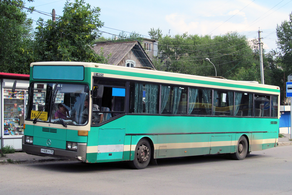 Пермский край, Mercedes-Benz O405 № Р 408 УС 59