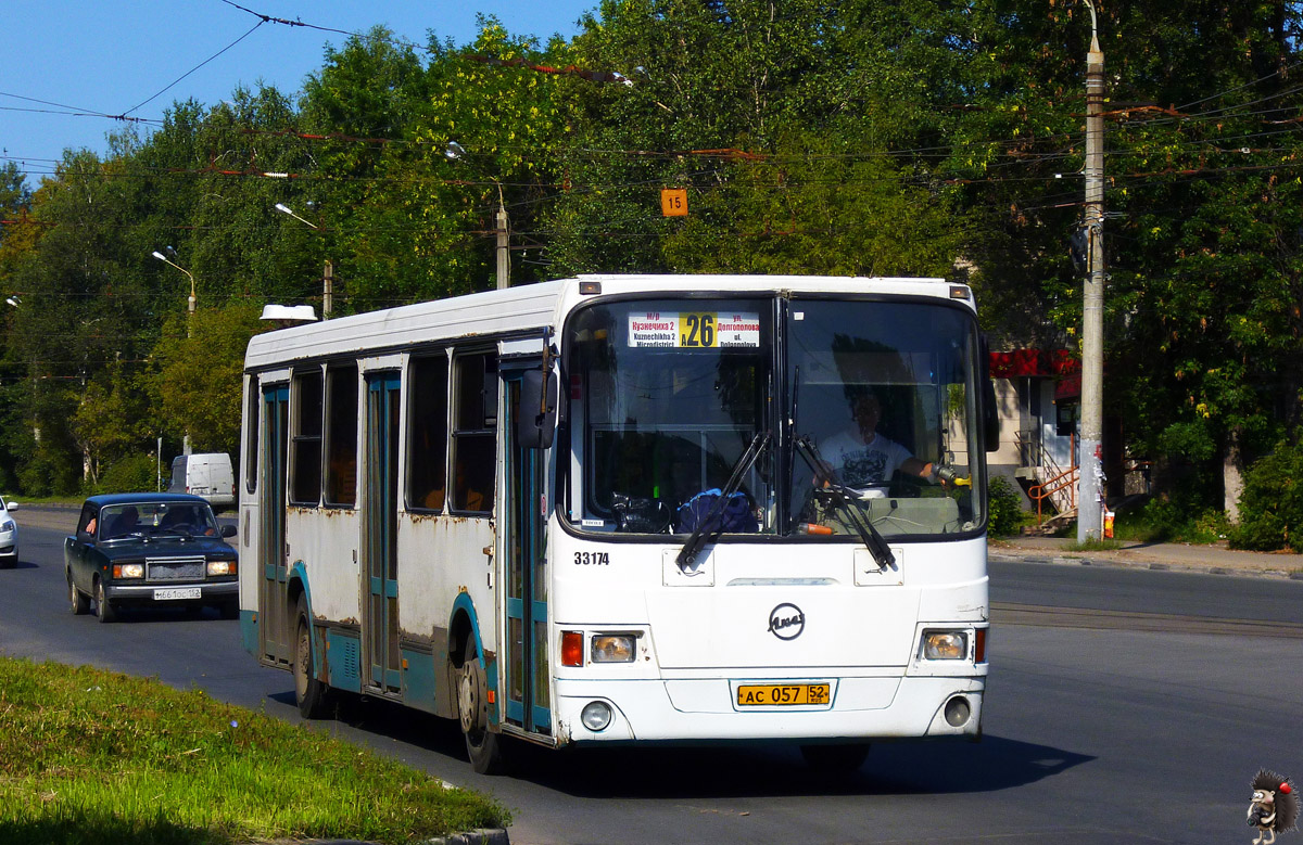 Нижегородская область, ЛиАЗ-5256.26 № 33174