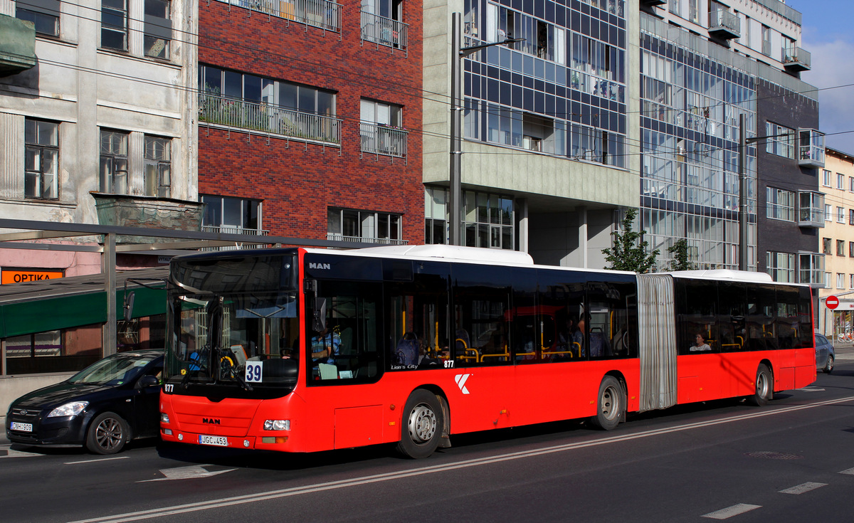 Литва, MAN A23 Lion's City G NG363 № 877