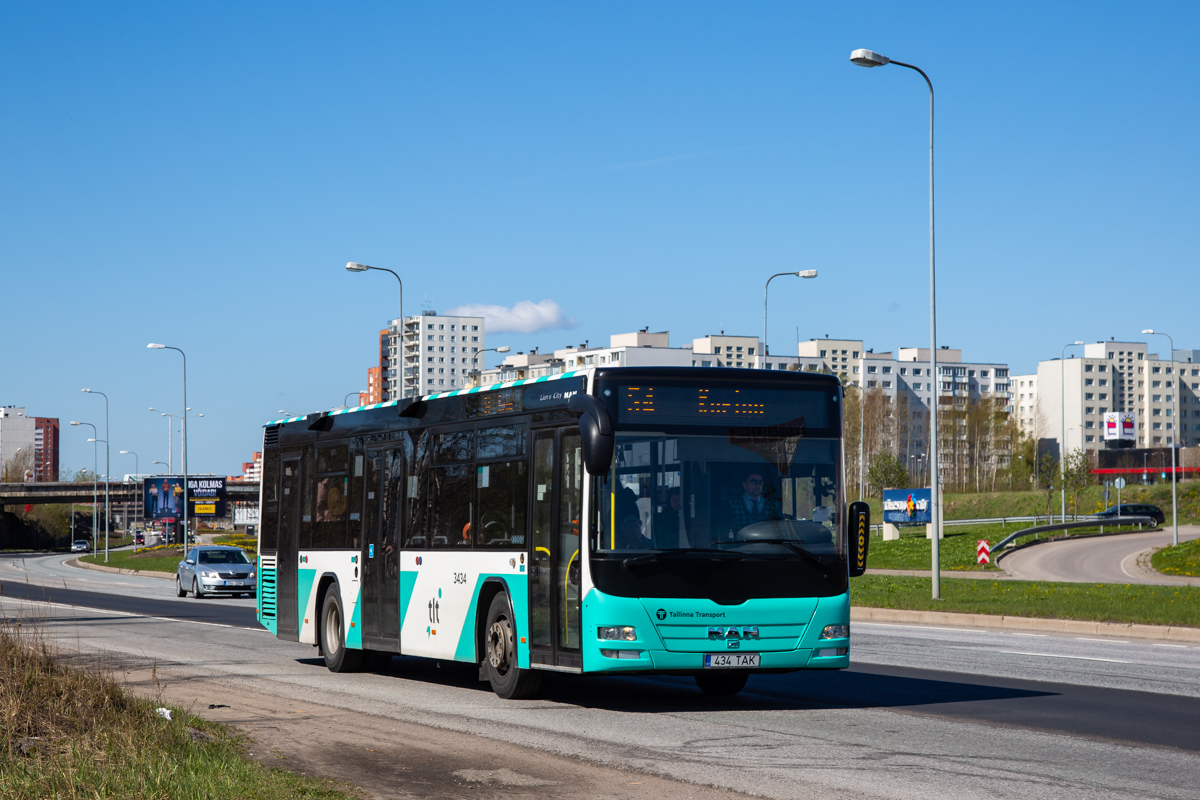 Эстония, MAN A78 Lion's City LE EL293 № 3434