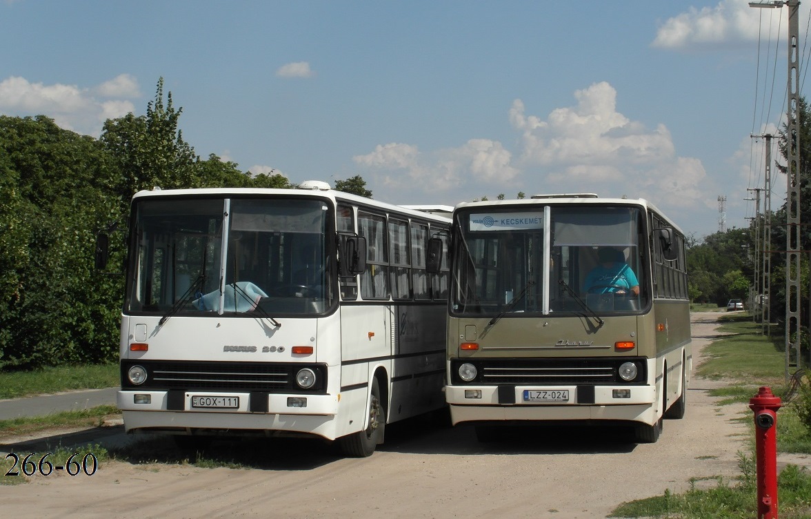 Венгрия, Ikarus 280.40M № GOX-111; Венгрия, Ikarus 260.06 № LZZ-024; Венгрия — Фототуры