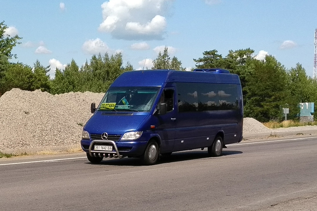 Полтавская область, МТК А207.51 Saturn (MBS 313CDI) № BI 1642 BA