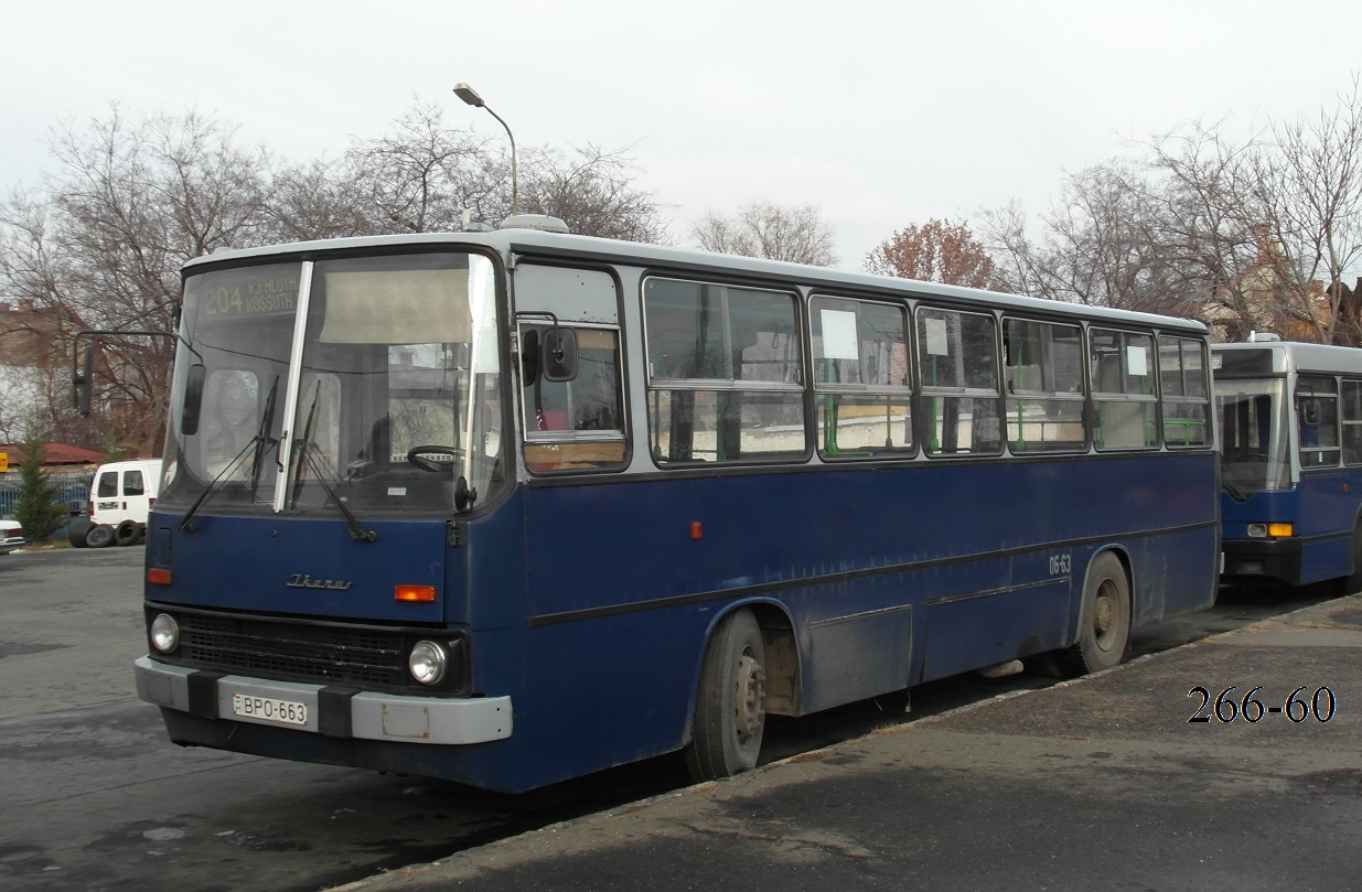 Венгрия, Ikarus 260.46 № 06-63